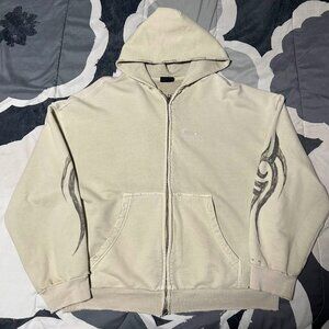 Balenciaga Tribal Zip-Up Hoodie